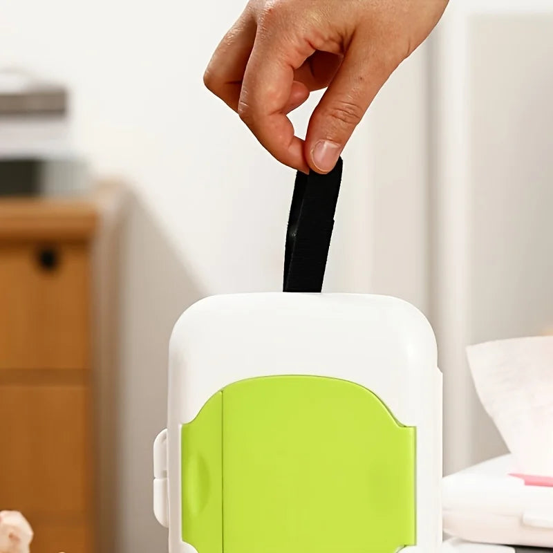 Wipes Dispensers Refillable Wipe Holder Baby Wipe Box Case for Indoor Outdoor Reusable Travel Wet Wipe Container Oasis Select
