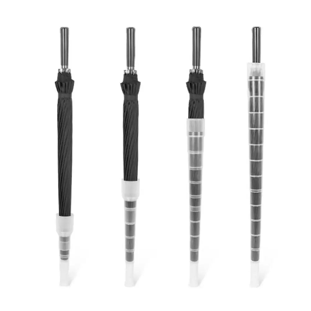 Umbrella Waterproof Cover Transparent Sleeves Plastic Non-Drip Retractable Umbrella Sleeve Telescopic Drip-Proof Oasis Select