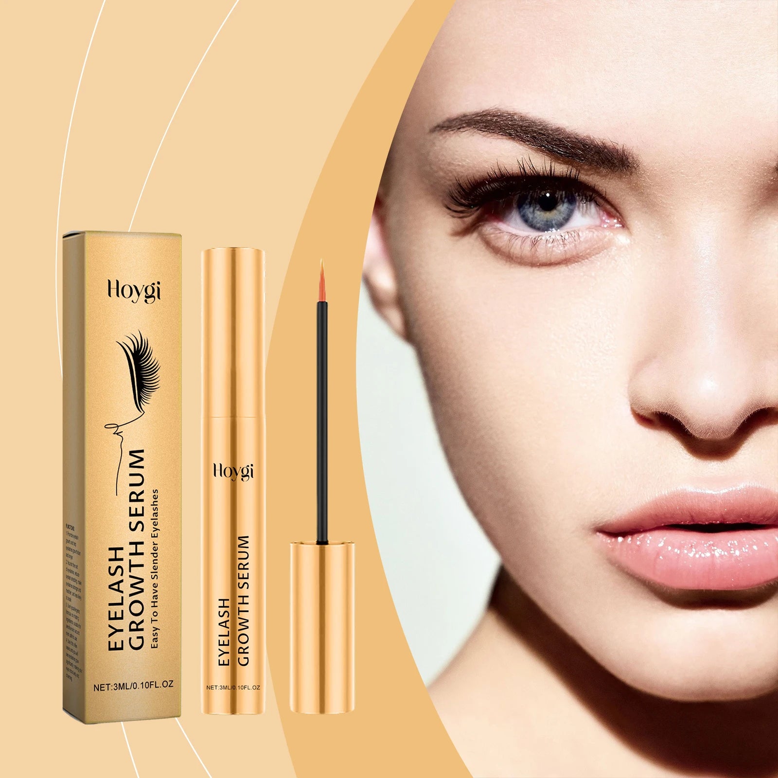 Hoygi Eyelash Styling Serum – Nourishing Curling Lash Growth
