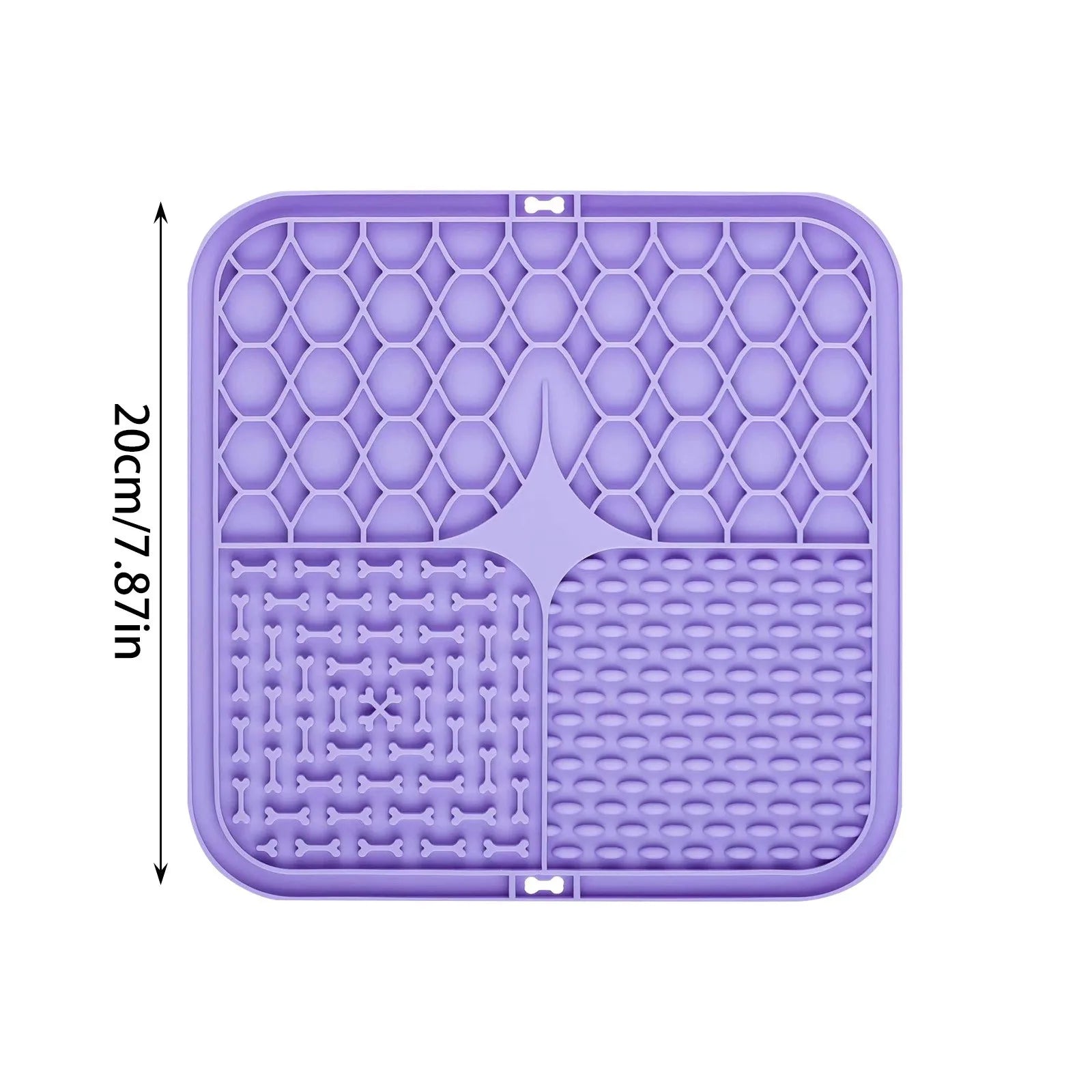 Silicone Dog Lick Mat – Slow Feeder & Bath Anxiety Relief Dog Lick Mat Oasis Select