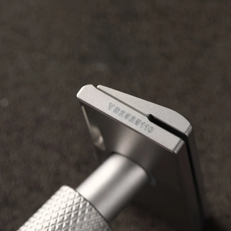 2026 YAQI Aileron GEM Blade Safety Razor Traditional Shaving Razor with 3 Plates for Smooth And Comfortable Cut Oasis Select