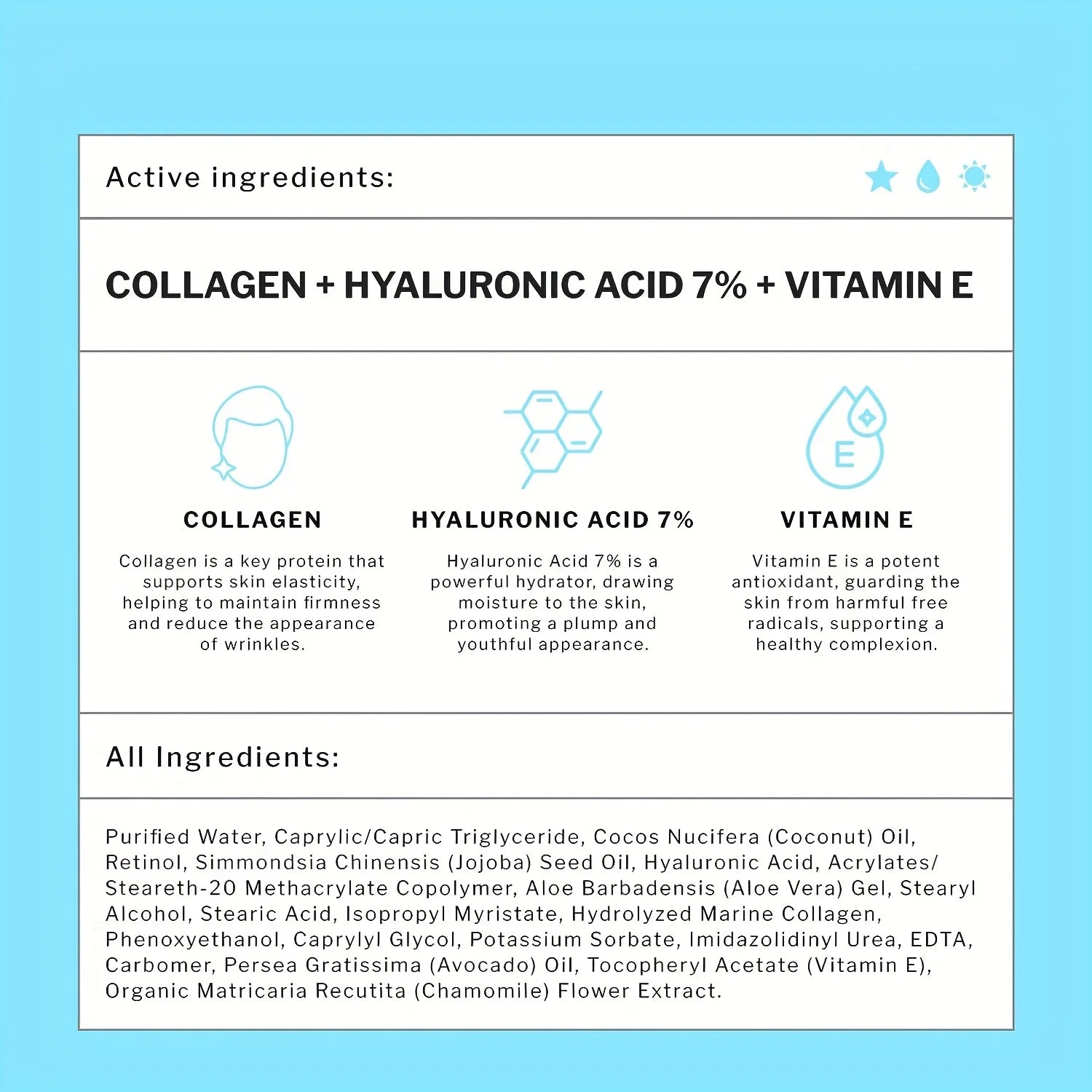 GORGIQUE Men's Collagen Face Cream – Day & Night Moisturizer Men's Face Moisturizer Oasis Select