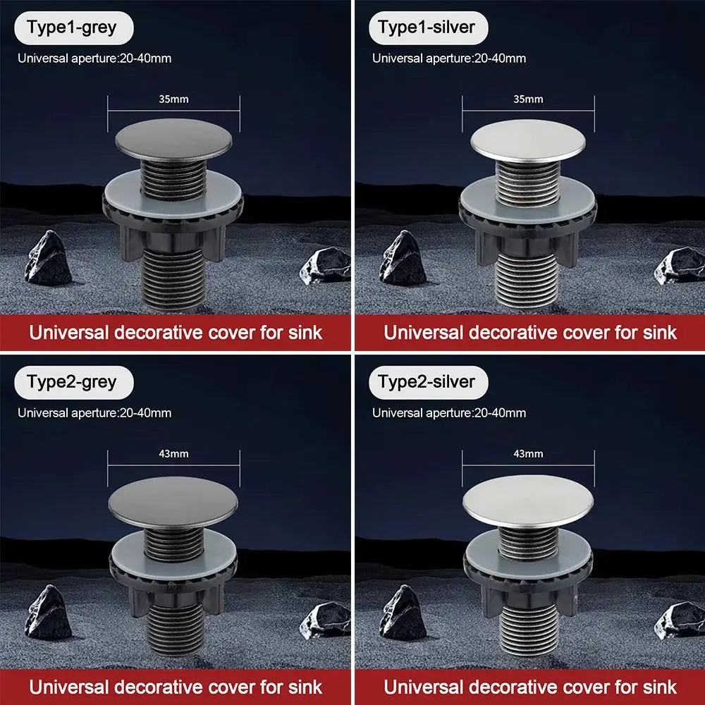 Durable Anti-leakage Faucet Hole Cover Water Stopper Drainage Seal Kitchen Sink Plug Washbasin Decorative Plug Oasis Select