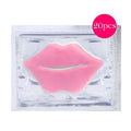 BIOAOUA Crystal Collagen Lip Mask Patches – 20 Pack Collagen Lip Mask Oasis Select Pink 20p
