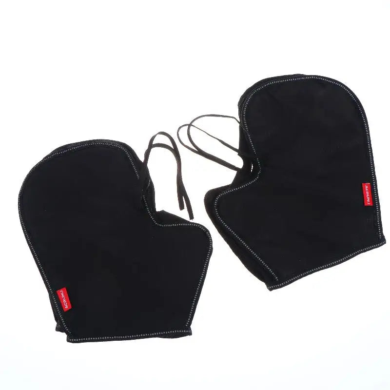 SU 1Pair Summer Motorcycle Handlebar Muffs Sun Protection Gloves Breathable Waterproof Oxford Cloth Mesh Riding Gloves Oasis Select
