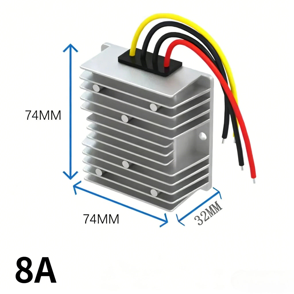 12V Lithium Battery Charger 9-35V to 13.8V 14.5V 12.6V 5A-20A Dual Battery System Boost Step-down DC Lead Acid Battery Charger Oasis Select 8A 9V-36V 13.8V