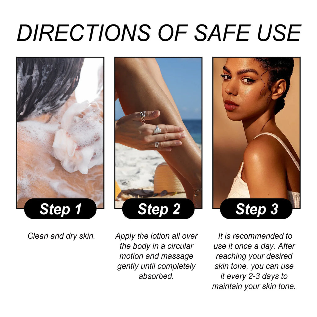 OceAura Self-Tanning Lotion – Natural Bronzer for Face & Body Self-Tanning Lotion Oasis Select