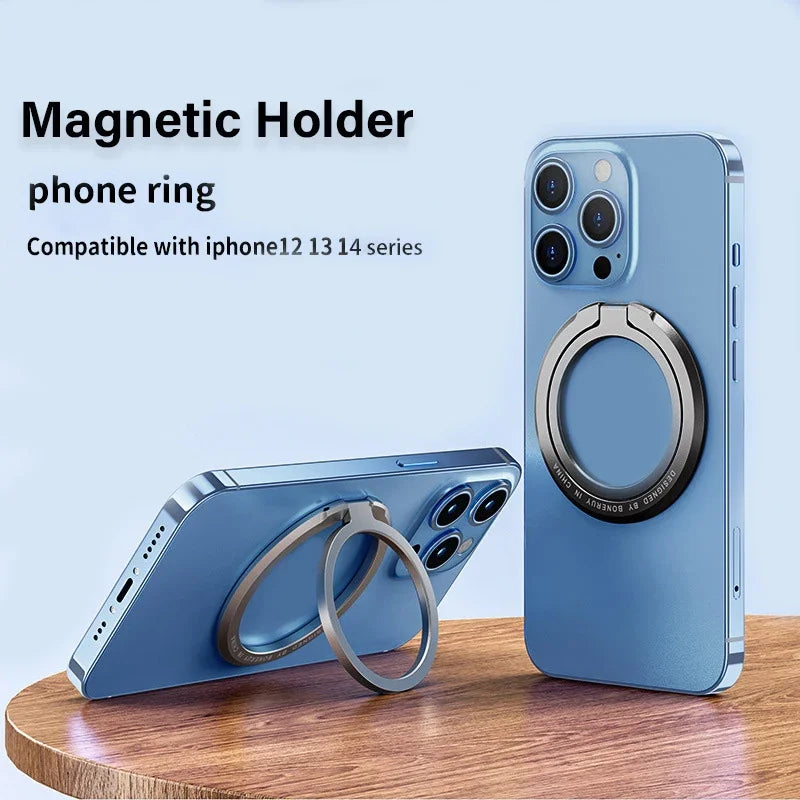 Magnetic Finger Ring Holder & Stand for MagSafe iPhone