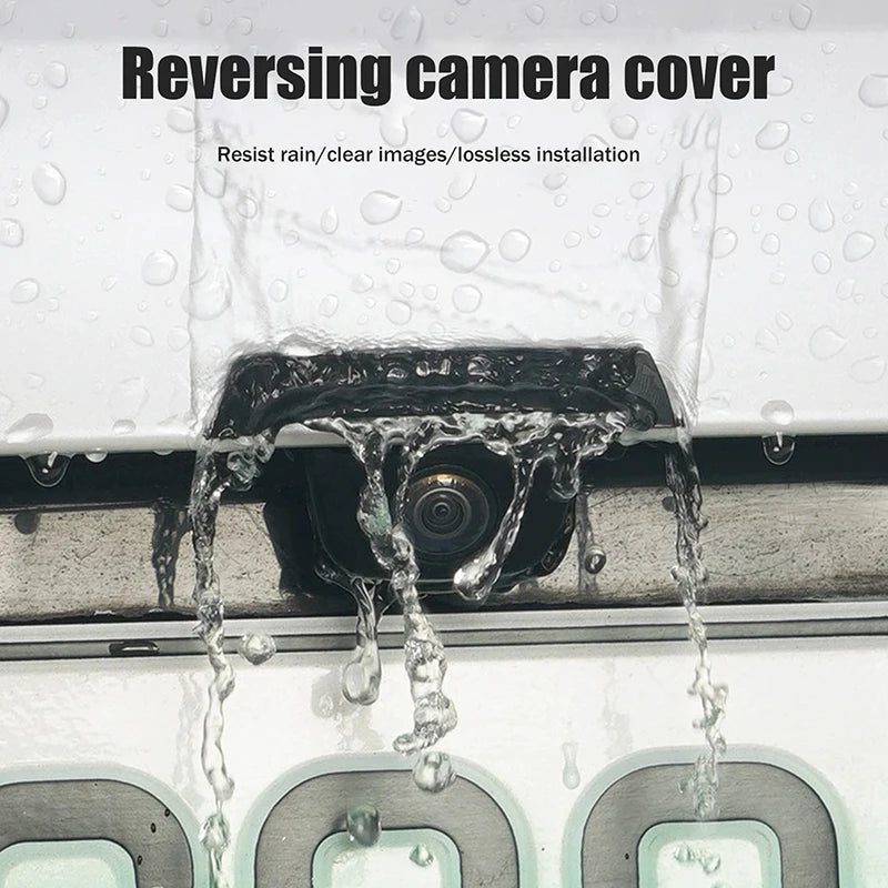 2Pcs Car Rear Camera Rain Cover Automobile Rear Camera Rain Shield Waterproof Protection Protector Car Accessories For Daily Dri Oasis Select