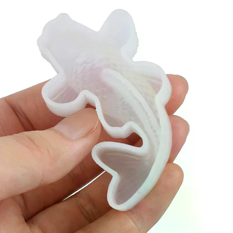 3D Lucky Koi Fish Silicone Mold DIY Resin Casting Art Jewelry Making Craft Epoxy Oasis Select