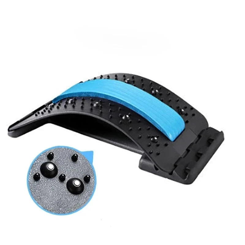 Lumbar Back Stretcher Mat – Adjustable Spine & Acupressure