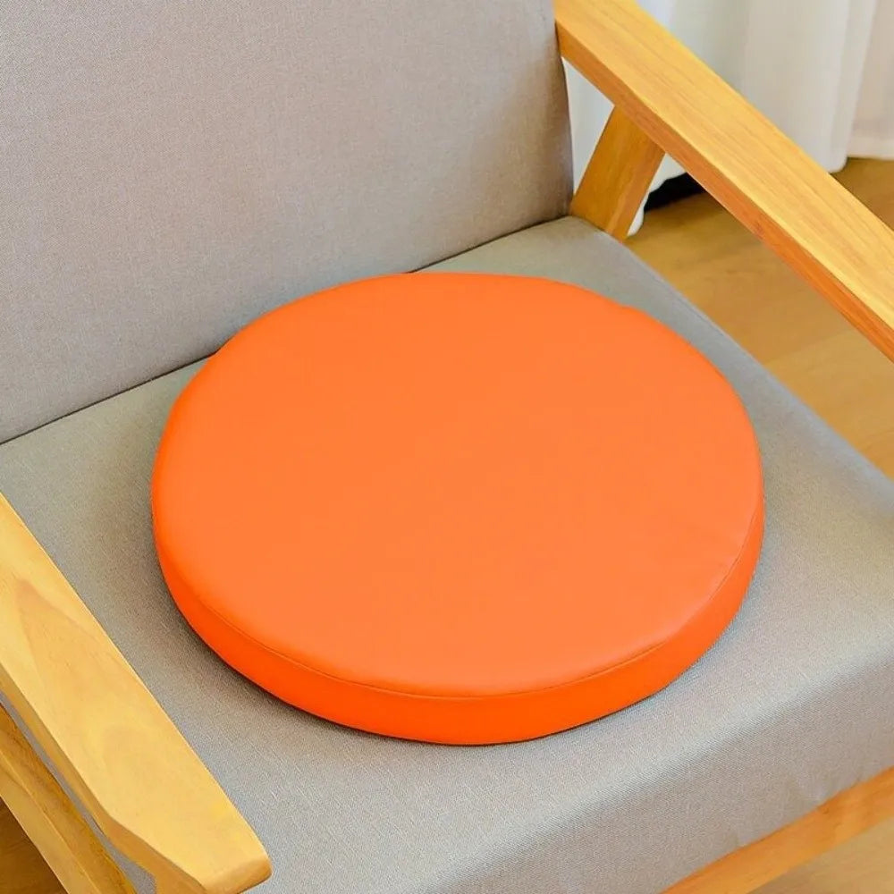 Memory Foam Round Chair Cushion – Waterproof, Washable Seat Pad