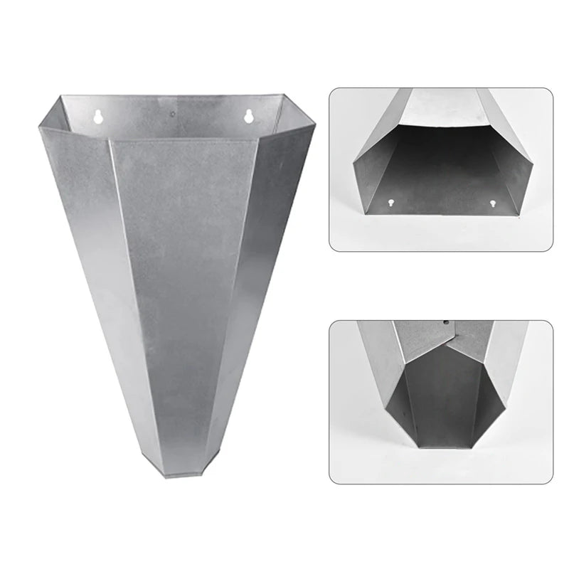 WISH Chicken Restraining Cone For Poultry,Suitable For Layers,Broilers,Roasters,And Turkeys - Flat-Back Design, Easy To Clean Oasis Select