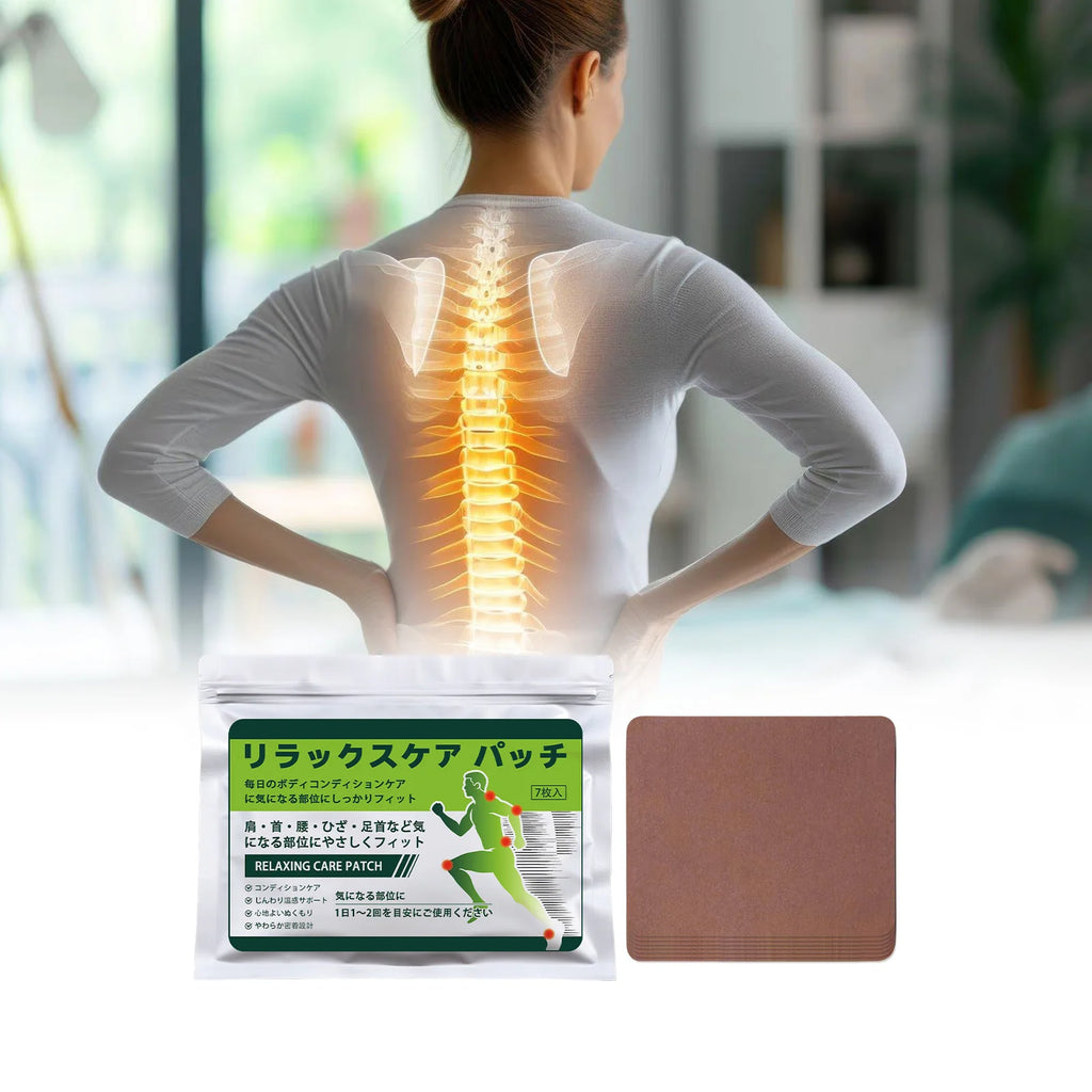Relaxing Care Patch Gentle Warm Body Patch Shoulder Neck Waist Knee Ankle Comfortable Fit Daily Body Conditioning Patch 7 Pieces Oasis Select