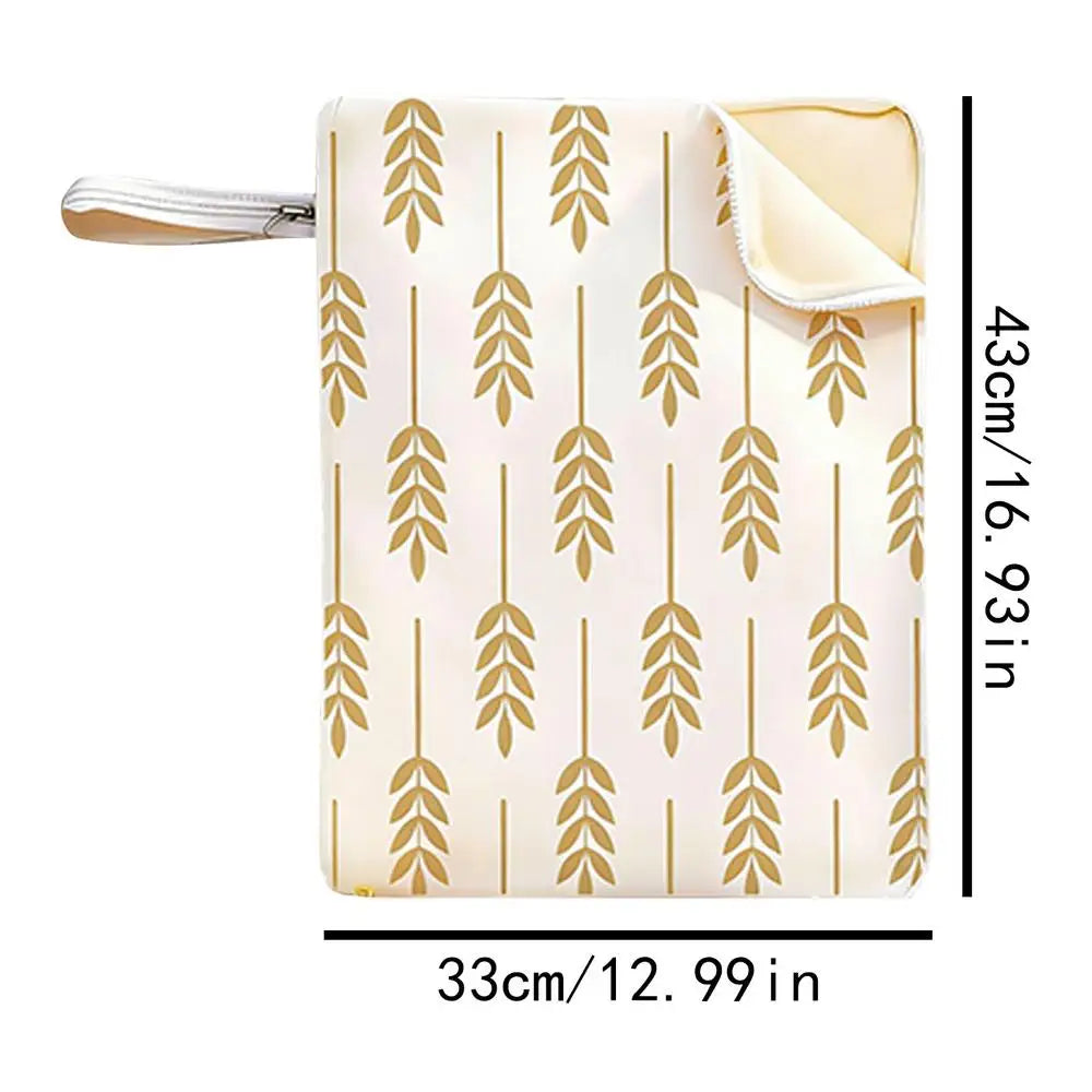 1PC Bread Bags Reusable Beeswax Bread Bags Large Homemade Bread Storage Bags Food Grade Cotton Beeswax Bags Baking storage Oasis Select Beige