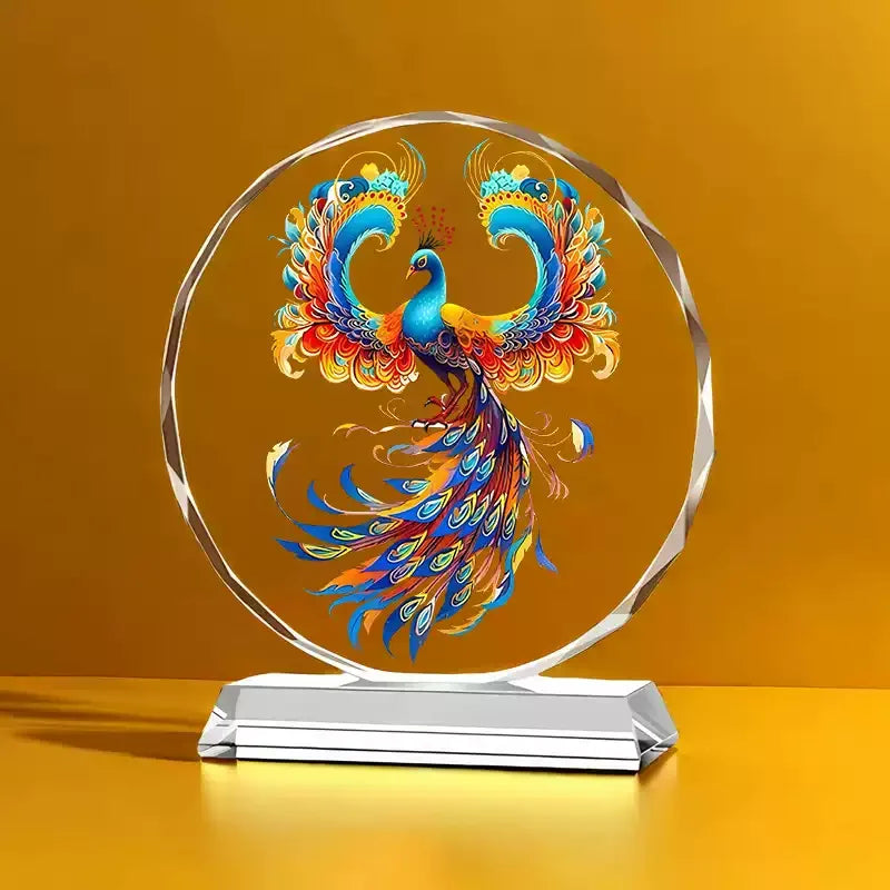 Koi Crystal Ornaments for Desktop Home Decoration Yearly Abundance Gift-giving Handicrafts for Housewarming Oasis Select