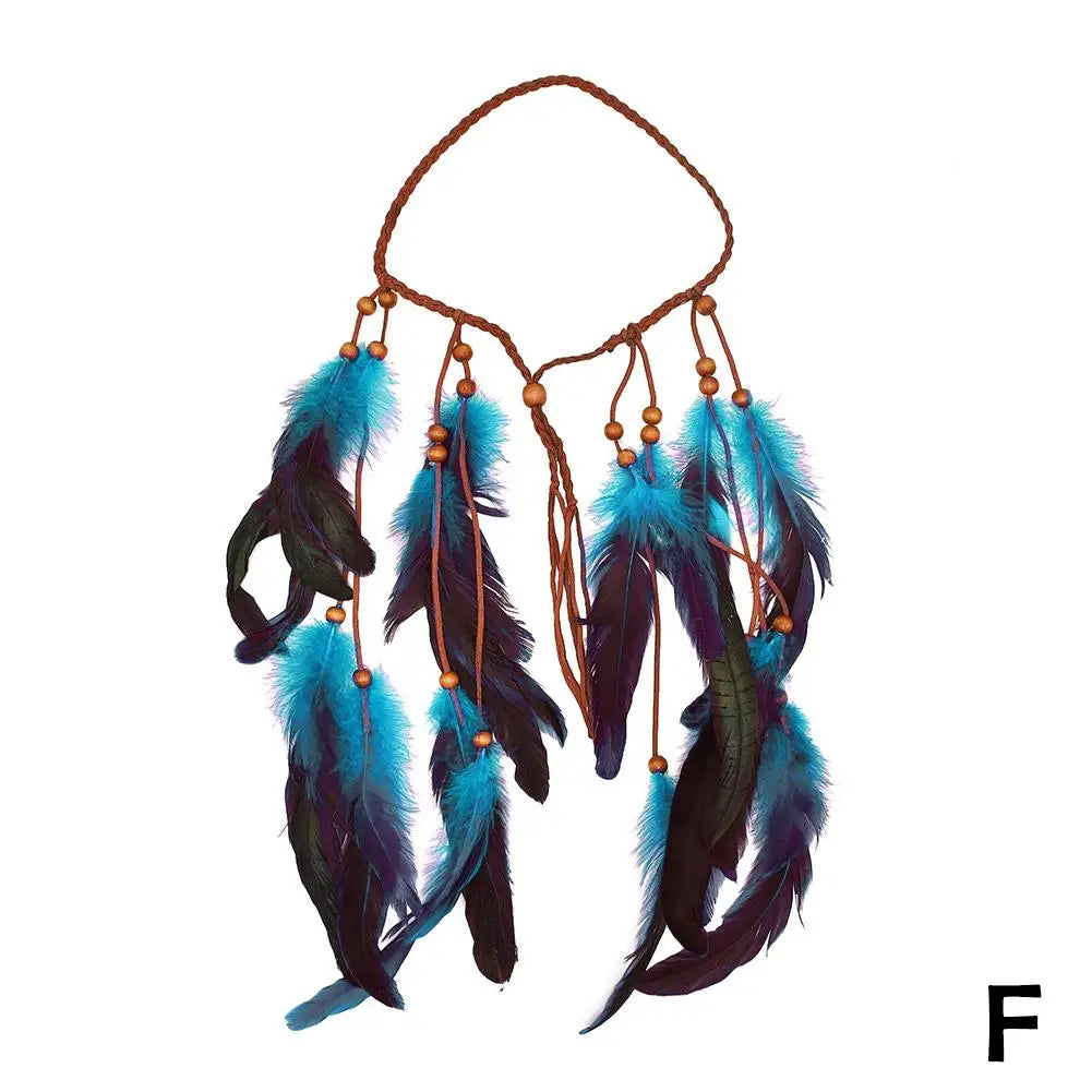 Bohemian Feather Headband – Carnival Costume & Festival