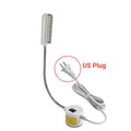 LED Sewing Machine Lamp 360 Flexible Adjustable Gooseneck Work Lamps Industrial Lights with Magnetic Base for Workbench New 2024 Oasis Select US Plug 20LEDS