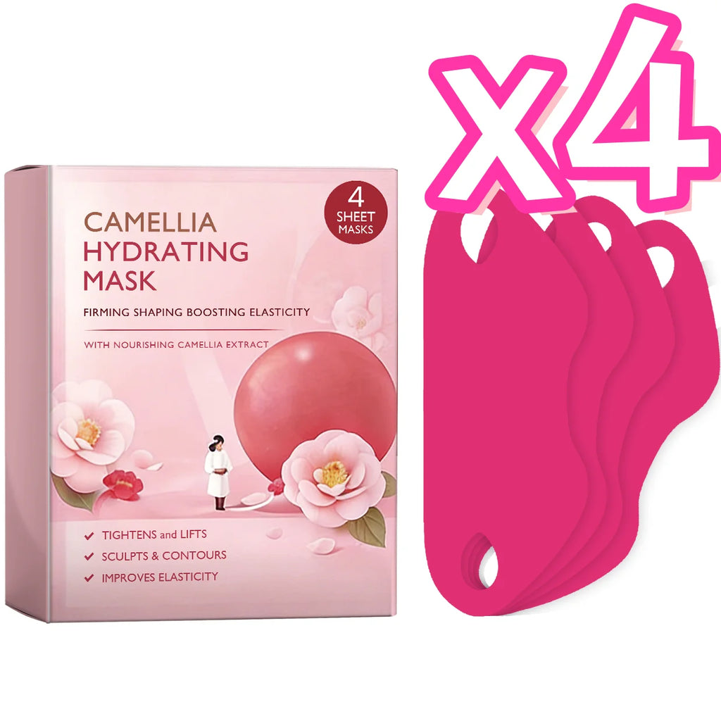 New Facial Mask Lifting Reduce Double Chin Slimming Bandage Face Chin Tightening Ear Hook Patches Women Beauty Korean Skin Care Oasis Select 4pcs in boxed x 4pcs