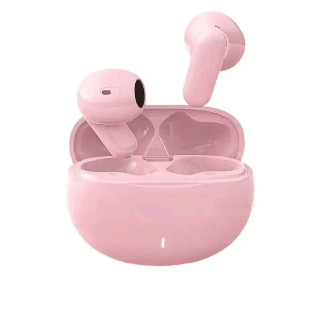 New TWS Noise-Cancelling Bluetooth Earphones Wireless Headphone In-Ear Hands-Free Headset With Microphone Oasis Select pink