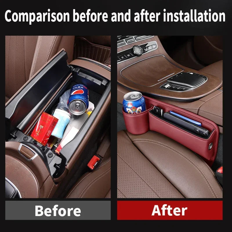 Multifunction Car Seat Gap Organizer Storage Box Pocket Universal Wallet Keys Card Cup Phone Holder Auto Interior Accessories Oasis Select