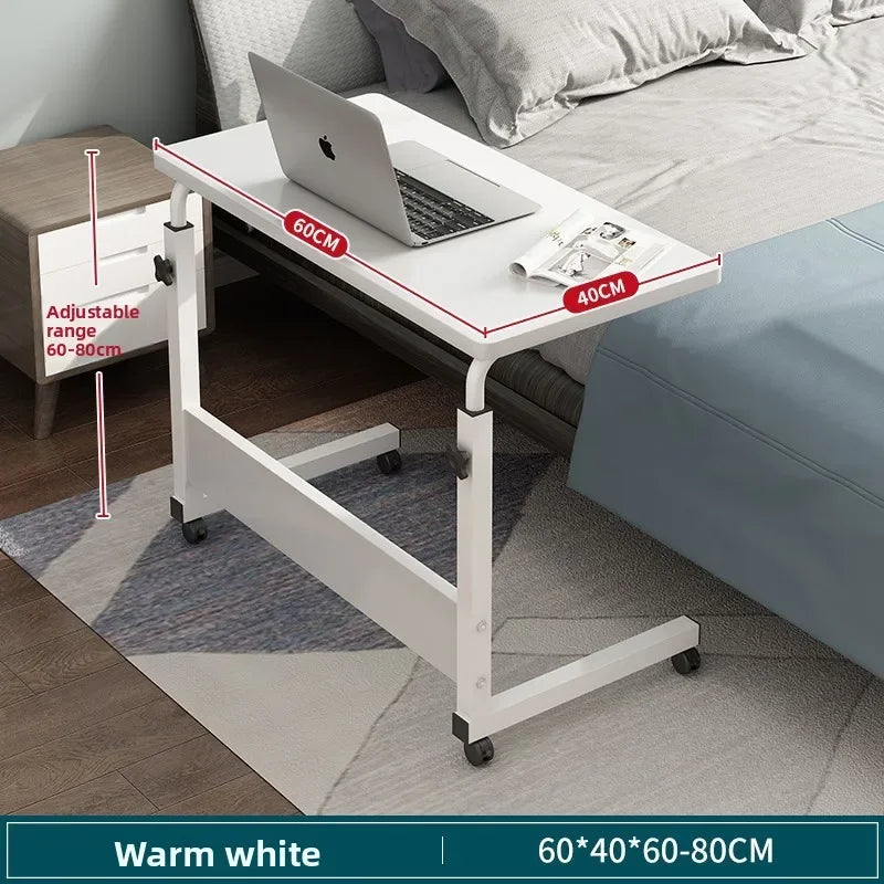 Folding table mobile small table bedside foldable lift coffee table standing with gurney bedside laptop desk Durable Oasis Select