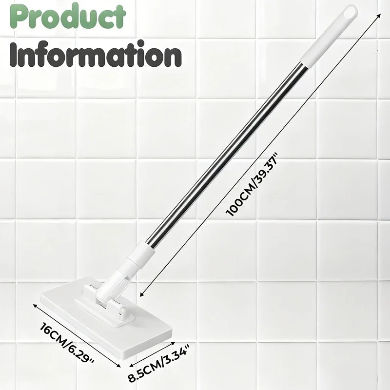 11 Piece Automatic Mop System,No Manual Operation Required,One Click Cloth Replacement Function, Including 10 Replacement Cloths Oasis Select