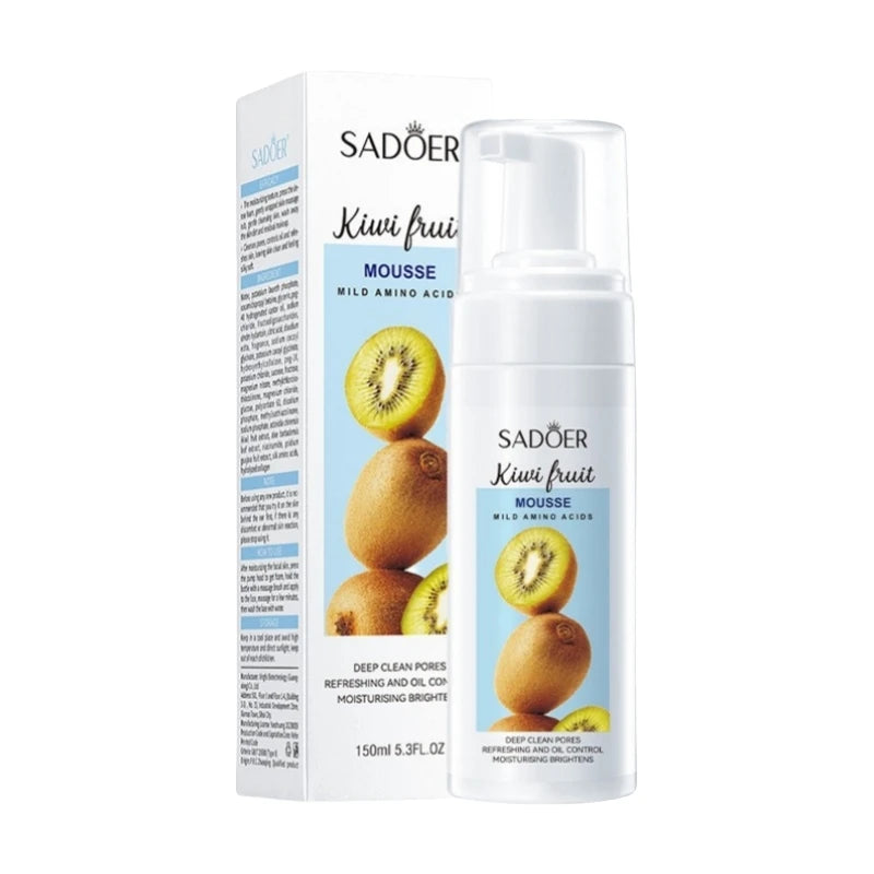 SADOER Kiwi Amino Acid Cleansing Mousse 150ml | Facial Cleanser Facial Cleansing Mousse Oasis Select Default Title