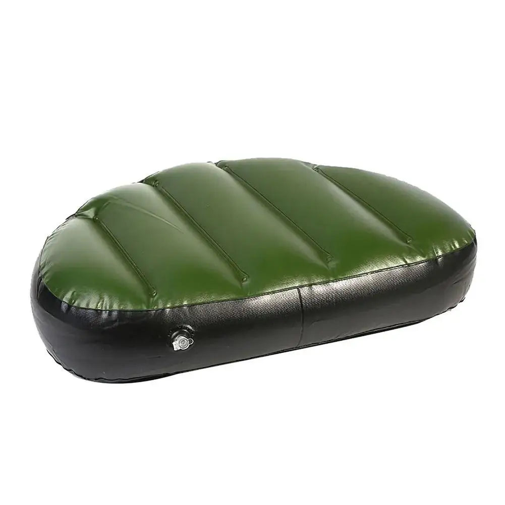 Portable PVC Inflatable Seat Air Cushion Mat Waterproof Inflatable Fishing Boat Cushion Oasis Select Green