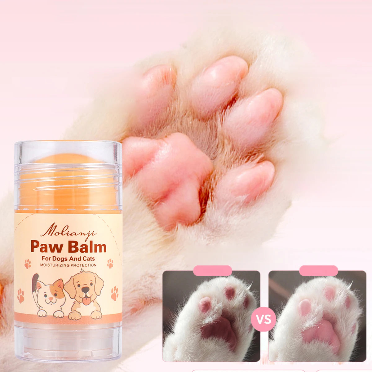 Pet Paw & Nose Moisturizing Cream – Anti-Crack for Dogs & Cats Pet Paw Balm Oasis Select
