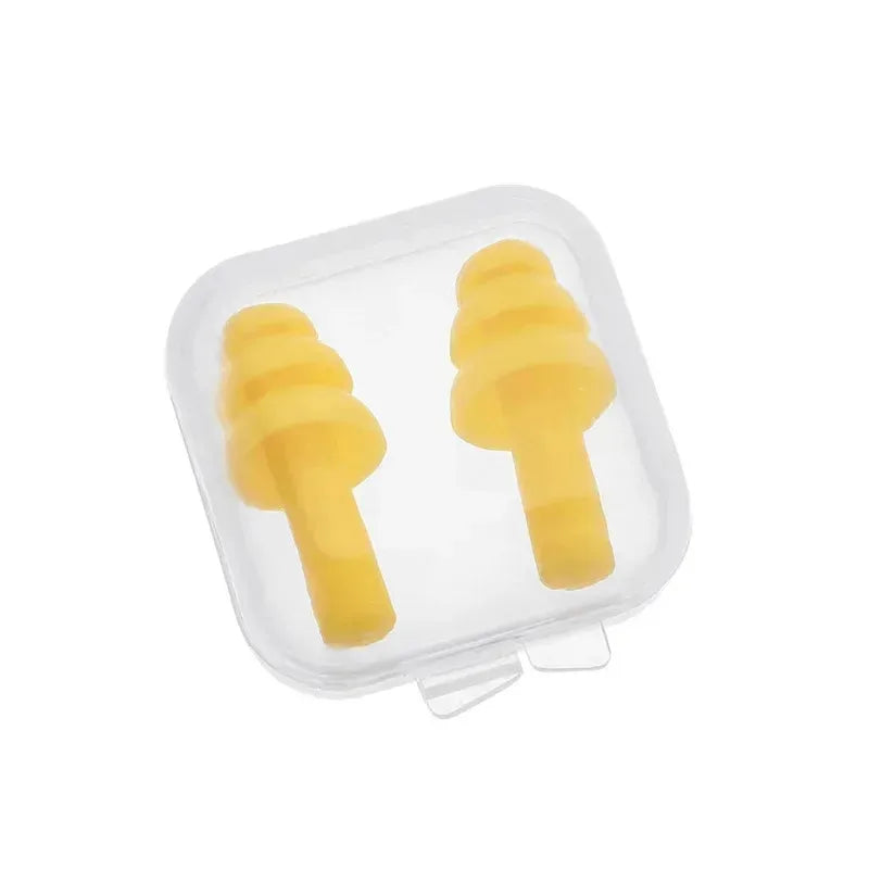 10-50pairs Ear Plugs Sound insulation Waterproof Silicone Ear Protection Earplugs Anti-noise Sleeping Plug For Noise Reduction Oasis Select