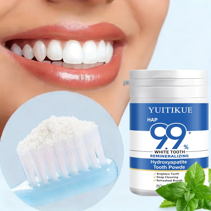 Hydroxyapatite Tooth Powder – Enamel Repair, Whiten & Gum Care