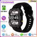 2025 New SmartWatch Men Militray Outdoor GPS Sport Watches Heart Rate Sleep Waterproof Smart Watch IOS Android Oasis Select Black