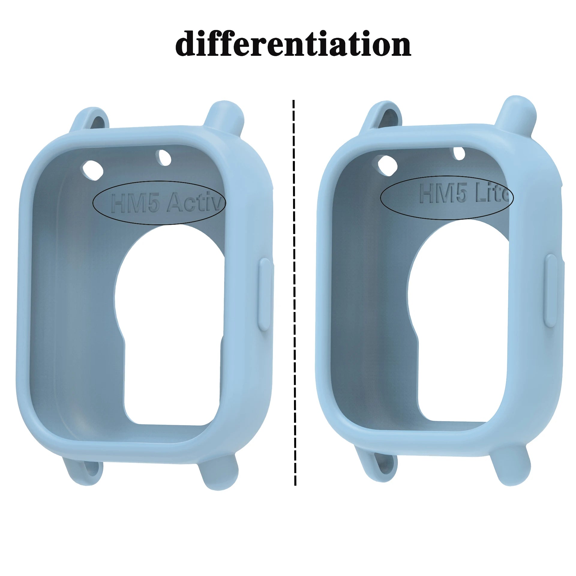 Silicone Case for Redmi Watch 5 Active & Lite – Scratch Protection Smartwatch Case Oasis Select