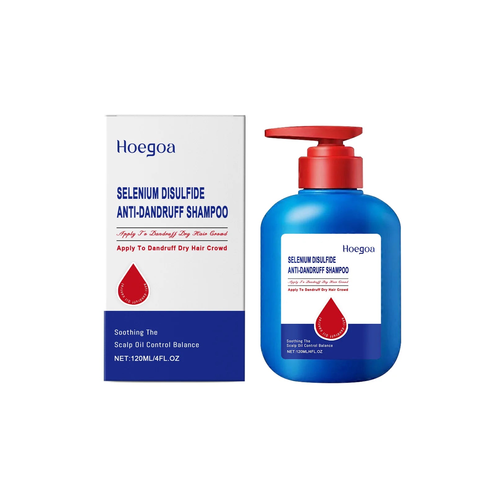 120ml Selenium Sulfide Shampoo Deep Cleansing Remove Dandruff Itchy Balance Oil Nourishing Restoration Hair Color Shampoo Oasis Select 1pcs