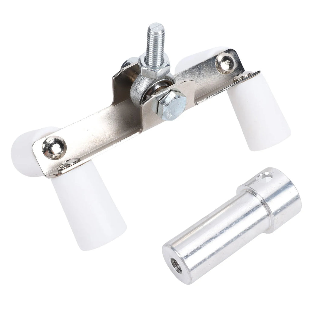 Drywall Outside Corner Bead Roller External Corner Applicator for Mud Squeezing Fit 1/2 Inch Threaded Extension Pole Oasis Select Silver