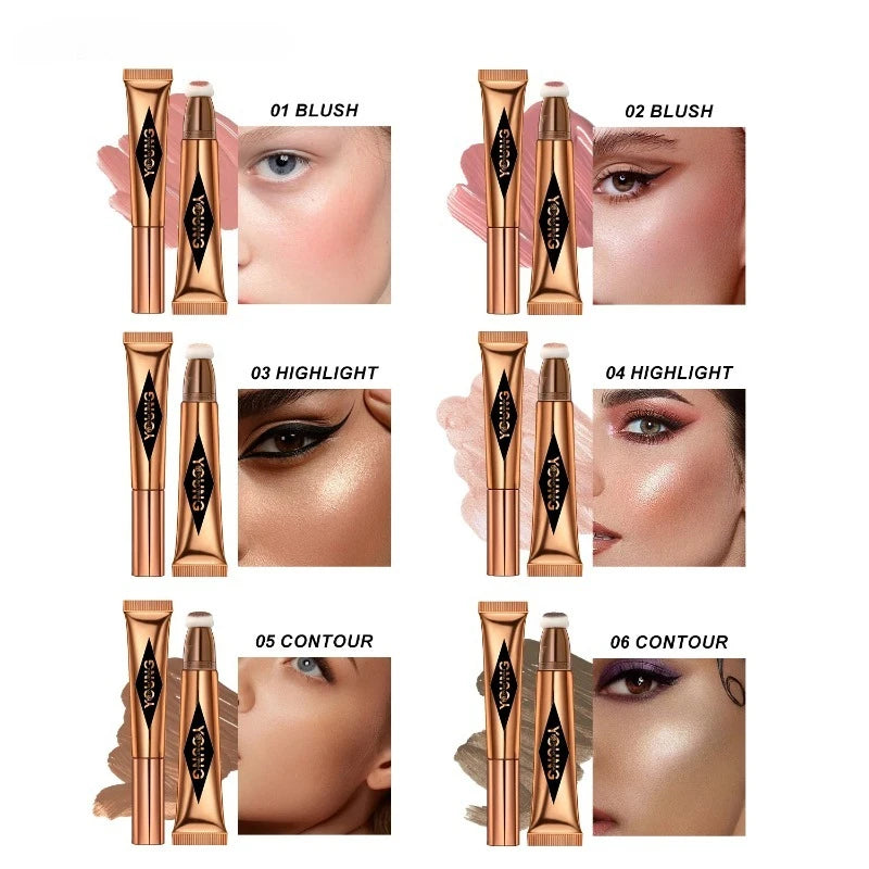 Lakerain Liquid Blush Contour Highlight & Eyeshadow Stick