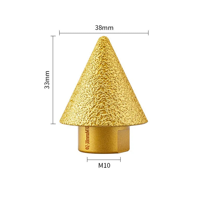M14 Diamond Chamfer Bits Dia35-75mm Milling Tile Cutter Marble Concrete Hole Saw Masonry Drilling Crowns Construction Job Tools Oasis Select M10x2-38mm