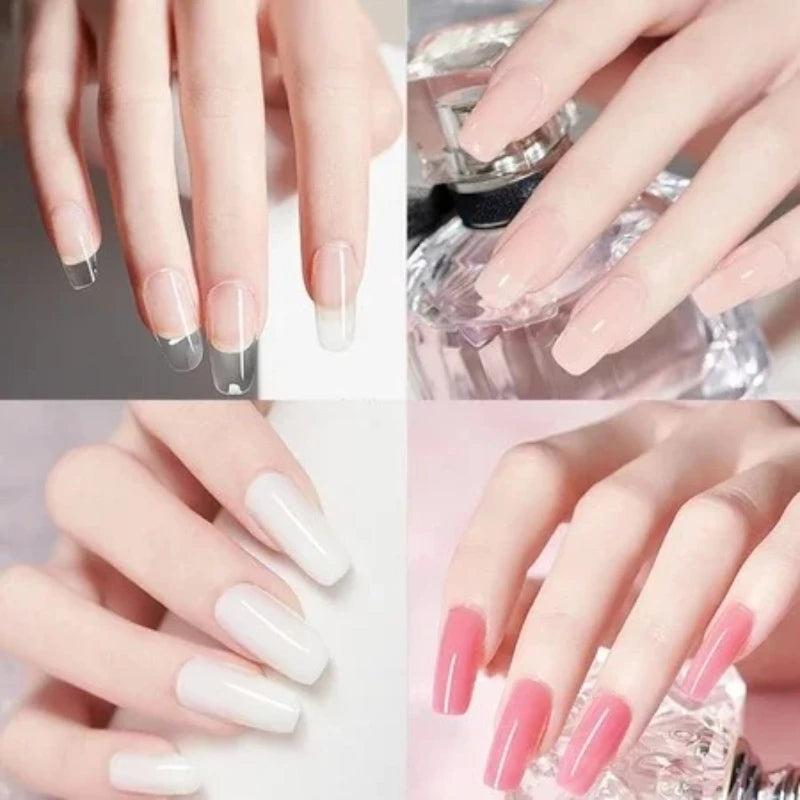 30ml/15ml Nail Extension Gel Nail Build Poly Nail Acrylic Gel UV LED Quick Extension of Crystal Model Painless Crystal Glue Oasis Select