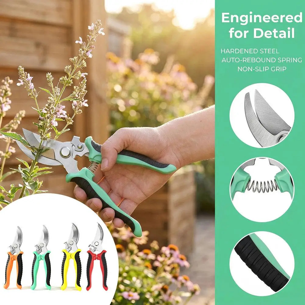 Professional Bypass Pruning Shears – Heavy Duty Garden Shears