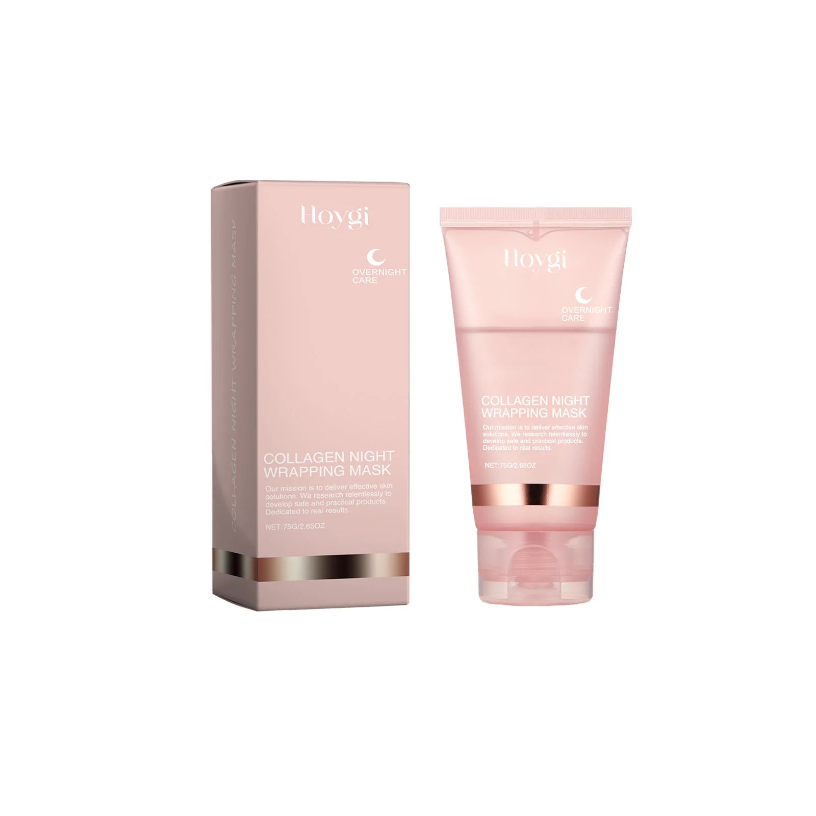 Deep Collagen Mask Peel Off Mask Anti Wrinkle Lifting Face Skin Care Masks Bio Pack Night Wrapping Woman Overnight Skin Hydrates Oasis Select 75g