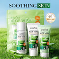 Facial Skin Care Set Moisturizing Facial Cleanser Refreshing Facial Cleanser firming Aloe Vera Face Gel Rejuvenate Skin Lighten Oasis Select A