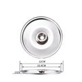 New 10-24cm Round Pot Lid Thicken Stainless Steel Lid Pot Cover Universal Replacement Saucepan Cover Kitchen Supplies Oasis Select 12cm