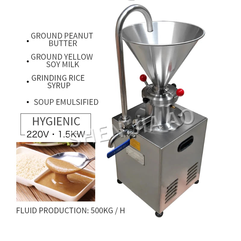 JMC-60 Vertical Colloid Mill 1.5KW Superfine Grinder 220V