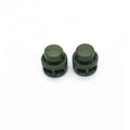 5mm Cord Lock Clips 2-Hole Toggle Stopper Buckle 10 Pack
