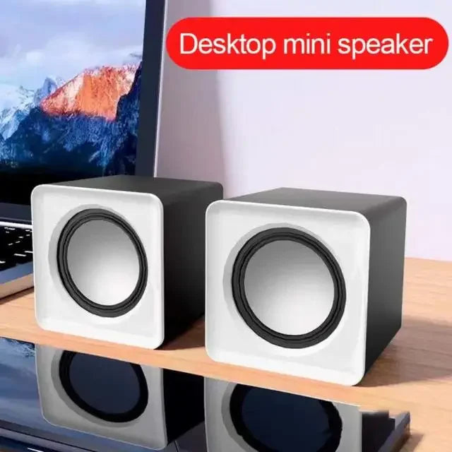 AyeBeau Mini USB Computer Speakers 2.0 Stereo – PC & Laptop