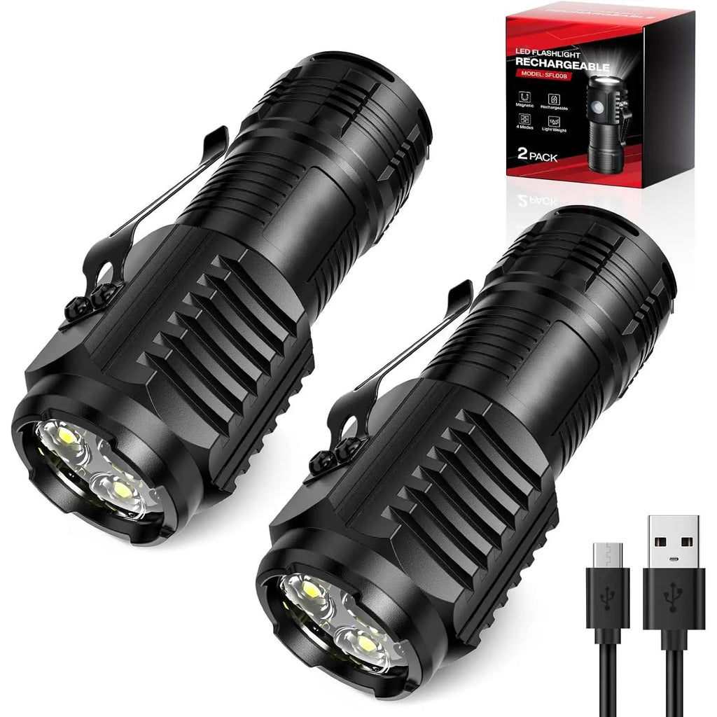 ZHIYU Mini LED Flashlight – Waterproof Pocket Torch & Pen Clip
