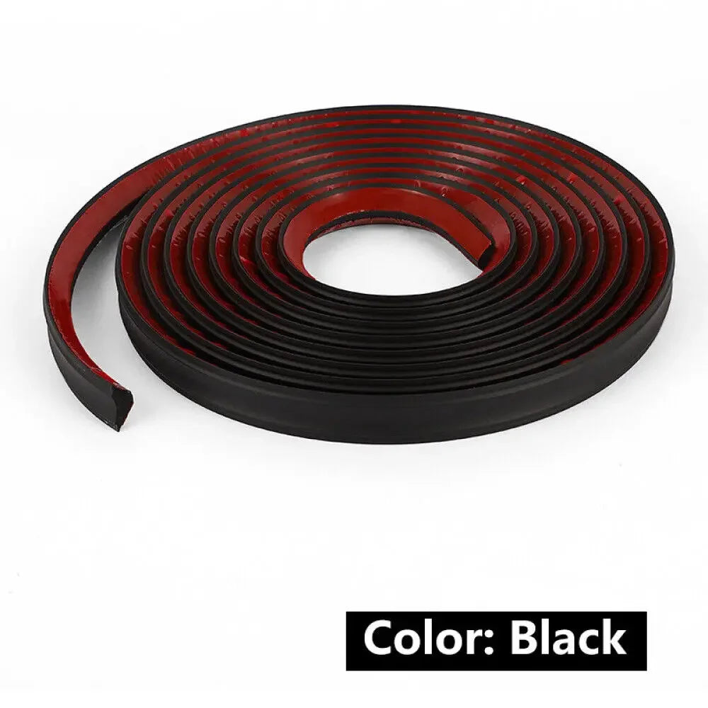 5M Self-Adhesive PVC Corner Trim Molding Strip | Skirting Line