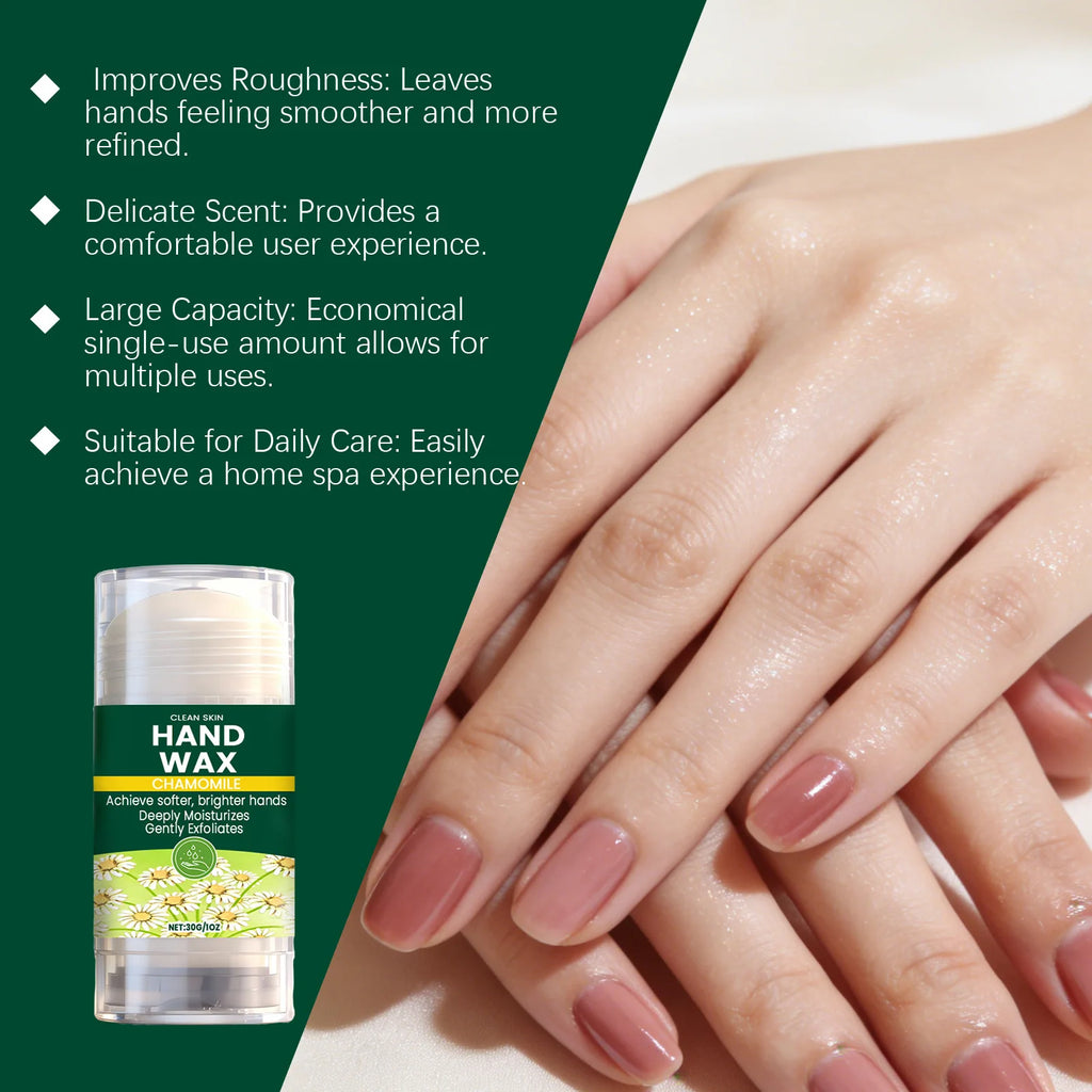 Chamomile Hand Wax Moisturize Hand Skin Repair Dry Cracked Soften Roughness Smoothing Skin Fine Lines Portable Hand Care Cream Oasis Select