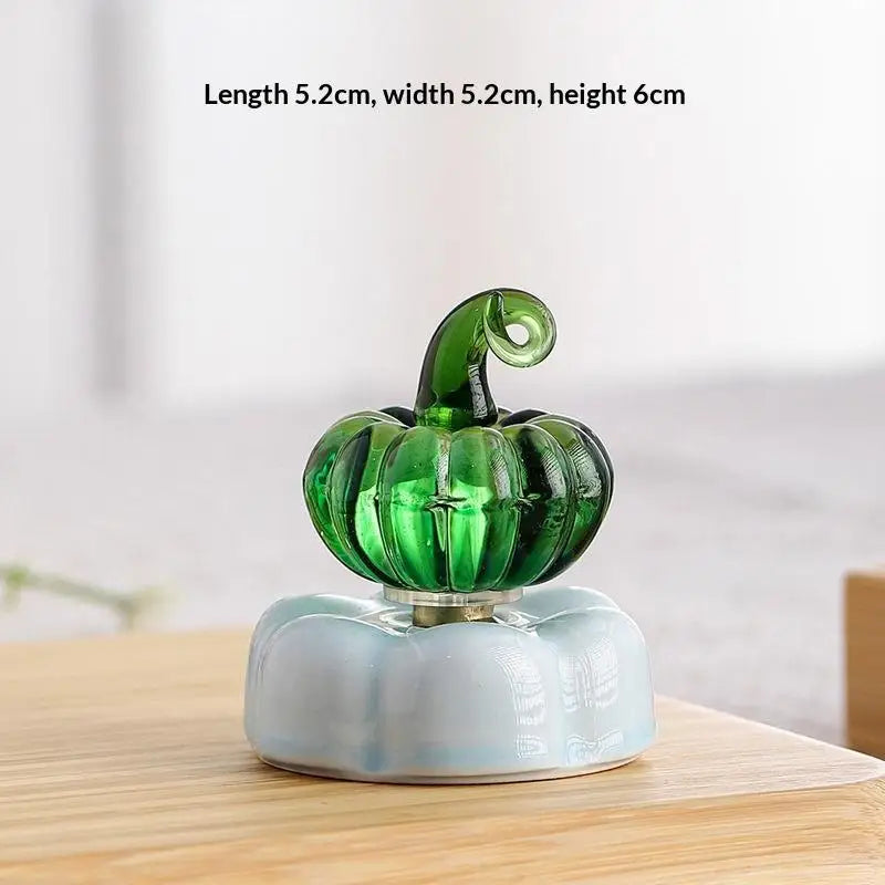 360° Rotating Crystal Teapot Ornament | Car & Desk Décor